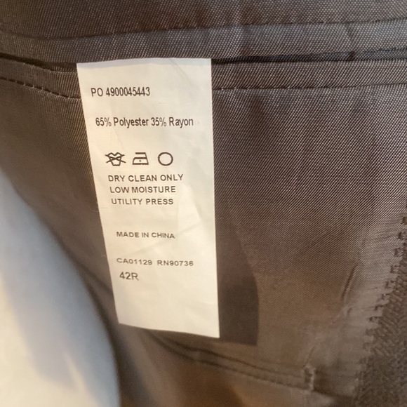 Calvin Klein gray sport coat - Picture 3 of 5